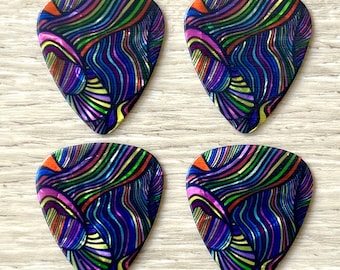 Cool Guitar Picks! Set of 4