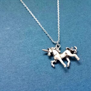 Collier Licorne Collier Argent Collier Cheval Collier image 2