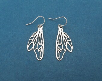 Wing Earrings, Dragonfly Earrings, Dragonfly, Dragonfly Wing, Dragonfly Wings, Earrings, Gift for her, Dragonfly Jewelry, Wing Jewelry