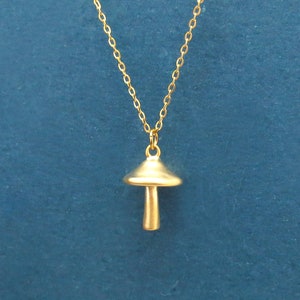 Bospaddestoelketting, paddestoelketting, Cottagecore-ketting, cadeauketting, verjaardagsketting, beste vriend-ketting, vrouwenketting