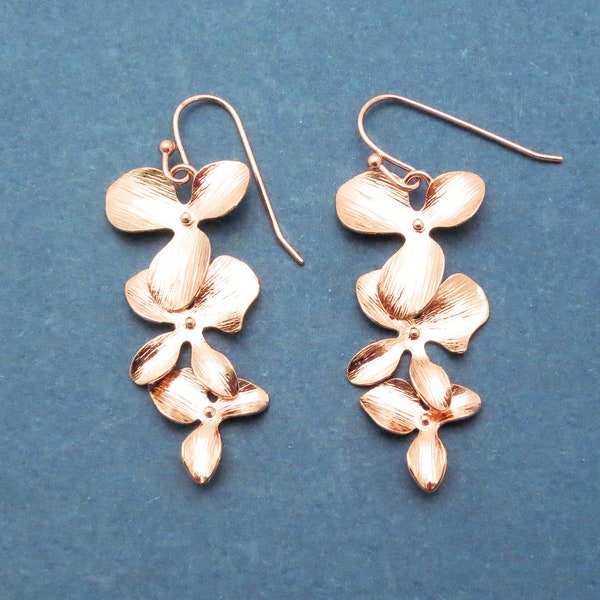 Rose Gold Orchid - Etsy