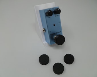 Guitar Pedal  Button Cap - Solid Color, Quantity 4 - Made in and Shipped from the USA