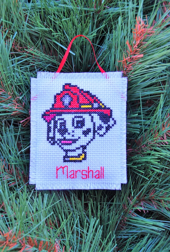 christmas marshall paw patrol