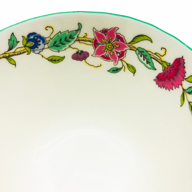 Minton Haddon Hall Milk & Sugar. Bone China Creamer Jug and Open Bowl