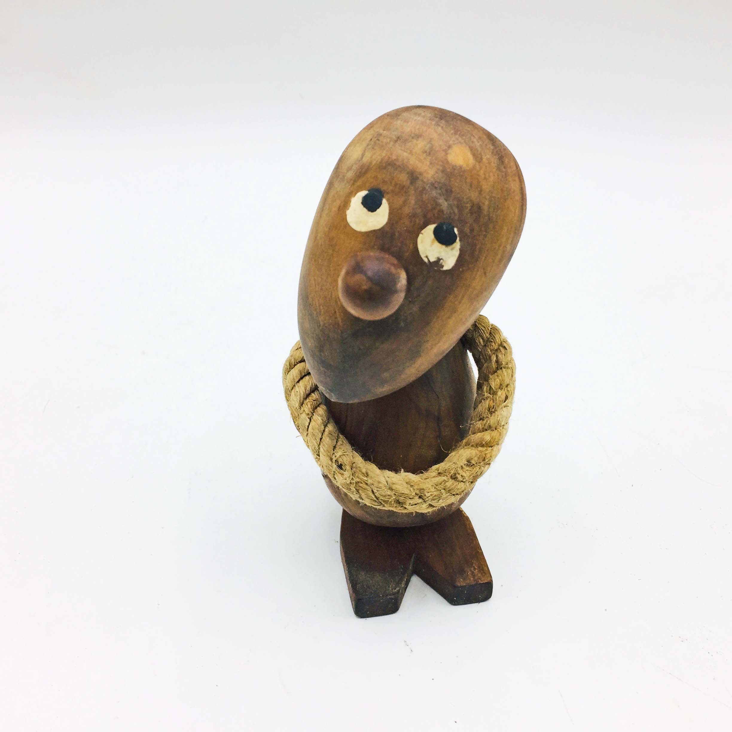 1960er Jahre Hans Bolling dänische Figur. Hölzerne Gonk Seil | Etsy