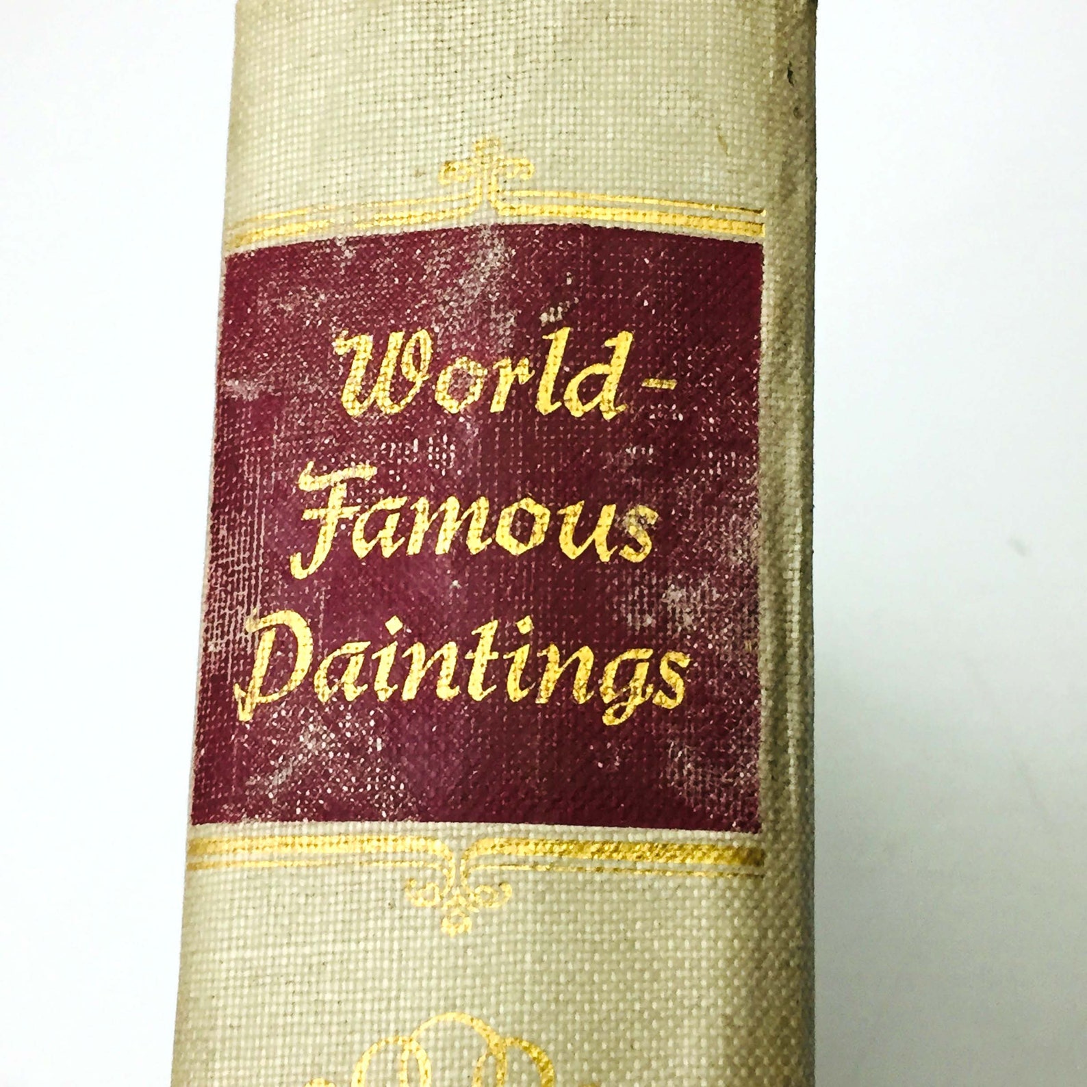 WORLD FAMOUS PAINTINGS 1958 First Edition Embossed & Gilt Etsy