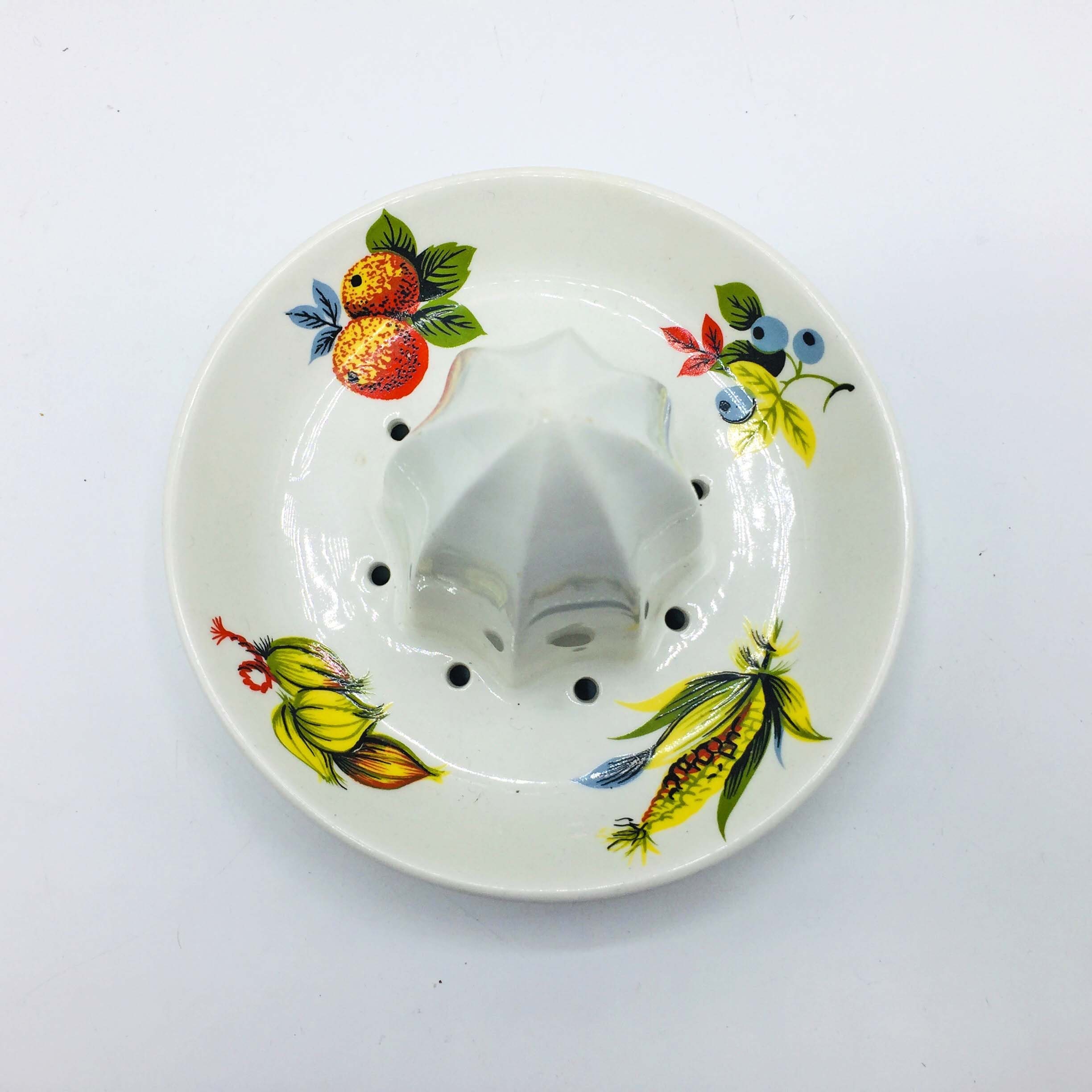 Vintage Lemon Squeezer. 1950s 1960s Ceramic Citrus Juicer Etsy