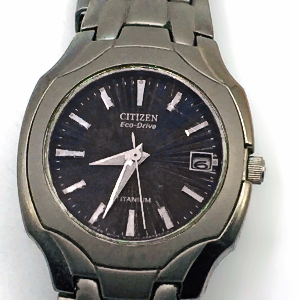 citizen eco drive titanium ladies watch