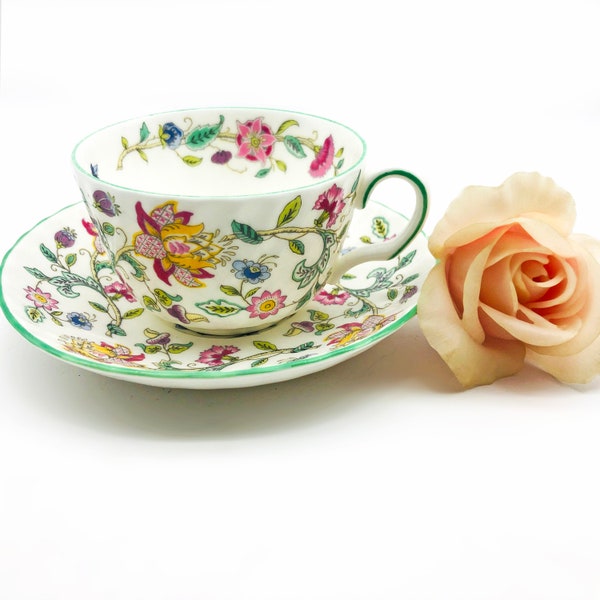 Minton Haddon Hall Blue Etsy