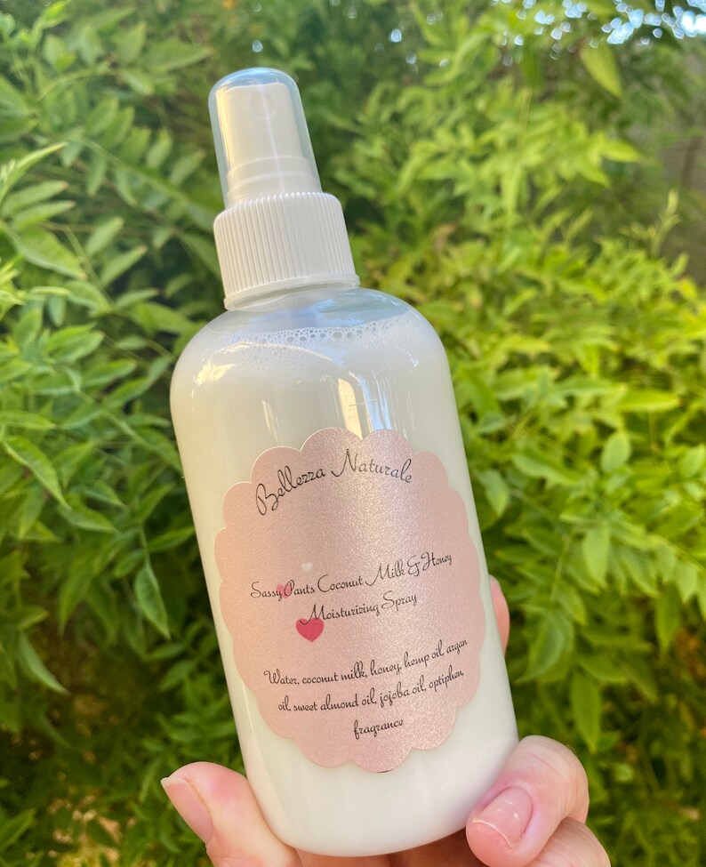 Coconut Milk & Honey Moisturizing Spray for Dogs 8oz Spray Etsy