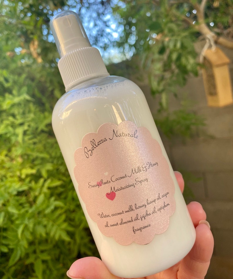 Coconut Milk & Honey Moisturizing Spray for Dogs 8oz Spray Etsy