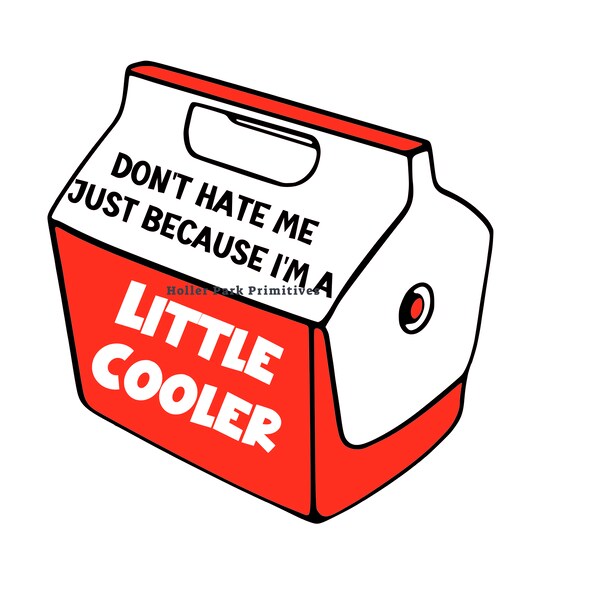 Little Red Cooler Svg Etsy