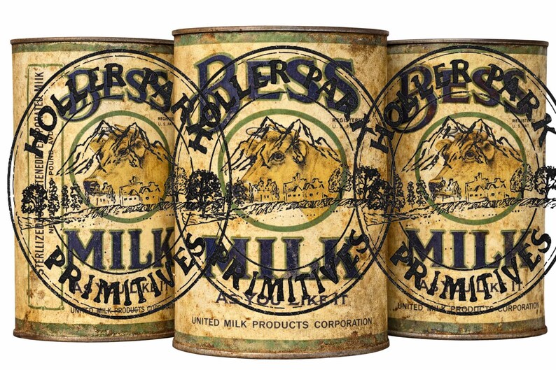 Reproduction Bess Milk Label : Vintage Printable Image (digital ...