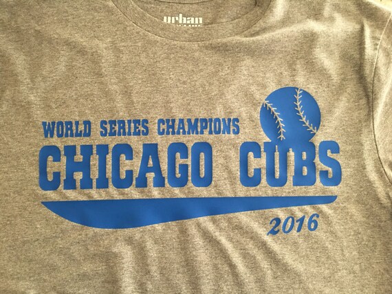 chicago cubs world series shirt