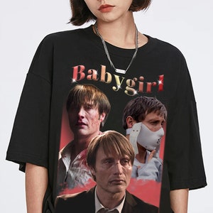 Mads Mikkelsen Babygirl Unisex T-Shirt hannibal, hannibal lecter, will graham, PureButters, Shirt