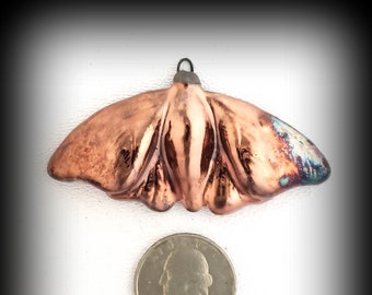 Moth Pendant Moth Jewelry Butterfy Pendant Jewelry Pendant Ceramic Jewelry Raku Jewelry Raku Pendant Insect Jewelry Bug Jewelry Gift
