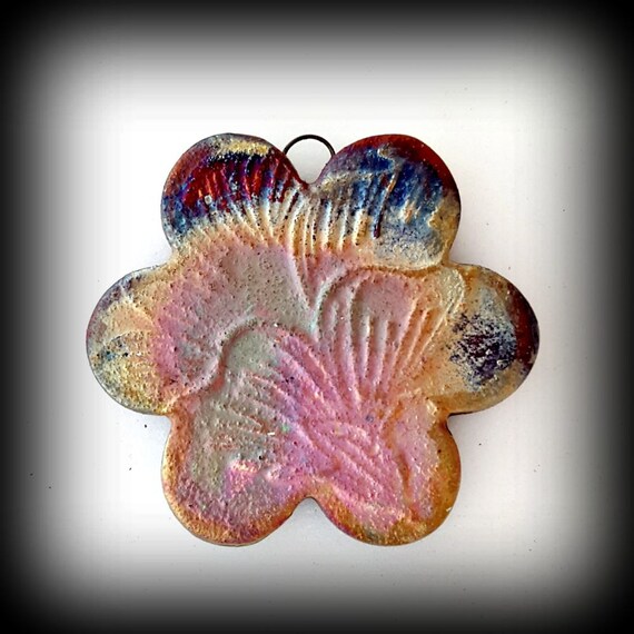 flower pods pendant ceramic