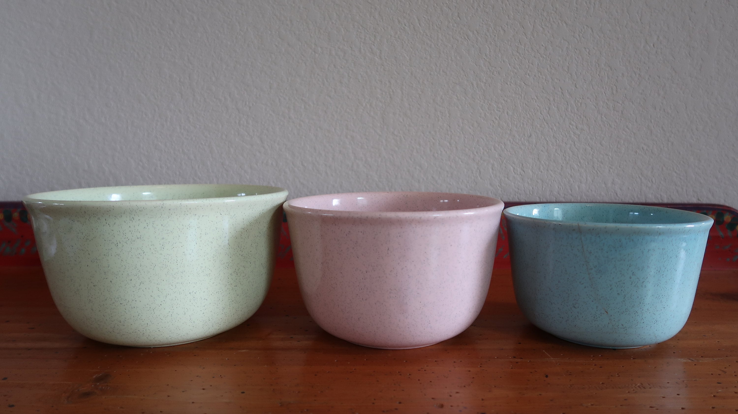 Bauer Pink Speckled Pottery - Etsy