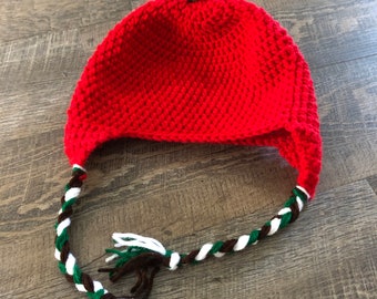 Crocheted Apple Hat