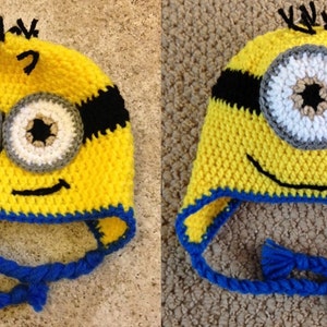 Crochet Minion Hat For All Ages and Sizes