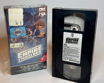 RARE The Empire Strikes Back VHS Kershner 1980s