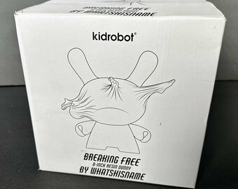 RARE Kidrobot Breaking Free Dunny 8-Inch Action Figure Whatshisname Polish Artist CIB