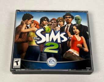 The Sims 2 Video Game PC CD-ROM 4 Disks Jewel Case
