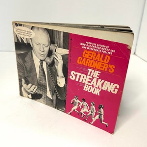 The Streaking Book (Bantam 1973) Gerald Gardner, HC, J111