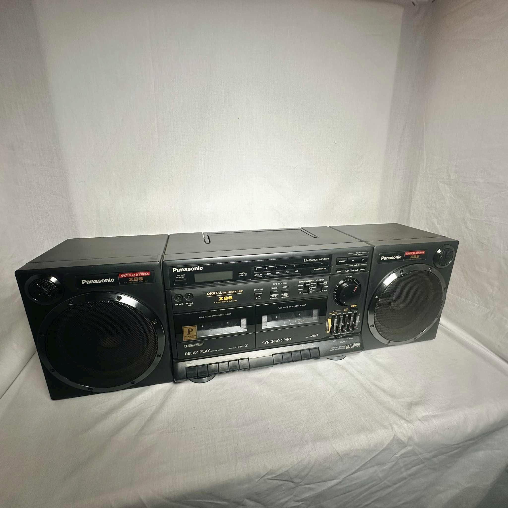Panasonic RX-CT950 Boombox Ghetto Blaster Hifi Stereo Retro