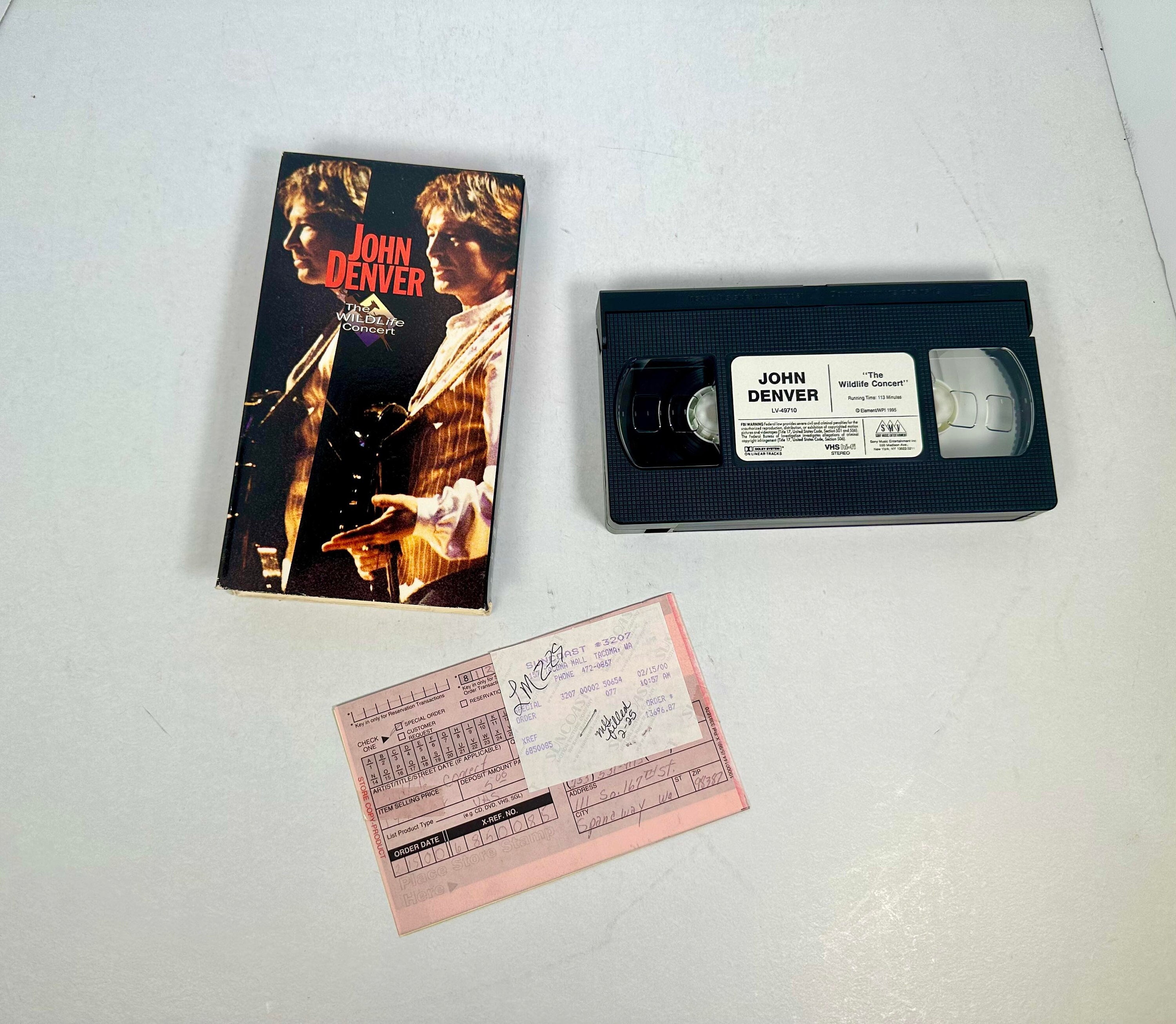ミュージック John Denver: The Wildlife Concert [VHS] JOHN DENVER THE WILDLIFE CONCERT VHS MUSIC VIDEO 1995 | eBay