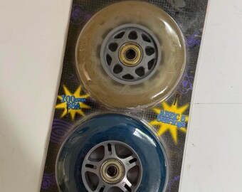 Liquid Metal Scooter Wheel Set 2pc Toys R Us Vintage 90s