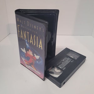 Vintage VHS Walt Disney&#39;s Masterpiece Fantasia - VHS Cassette Tape 1991