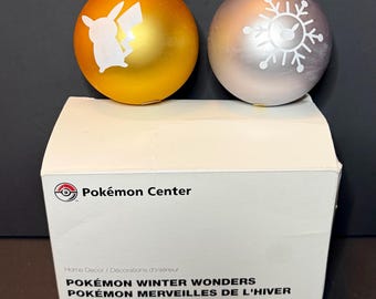 Pokémon Winter Wonders Ornaments (2-Pack) 2020