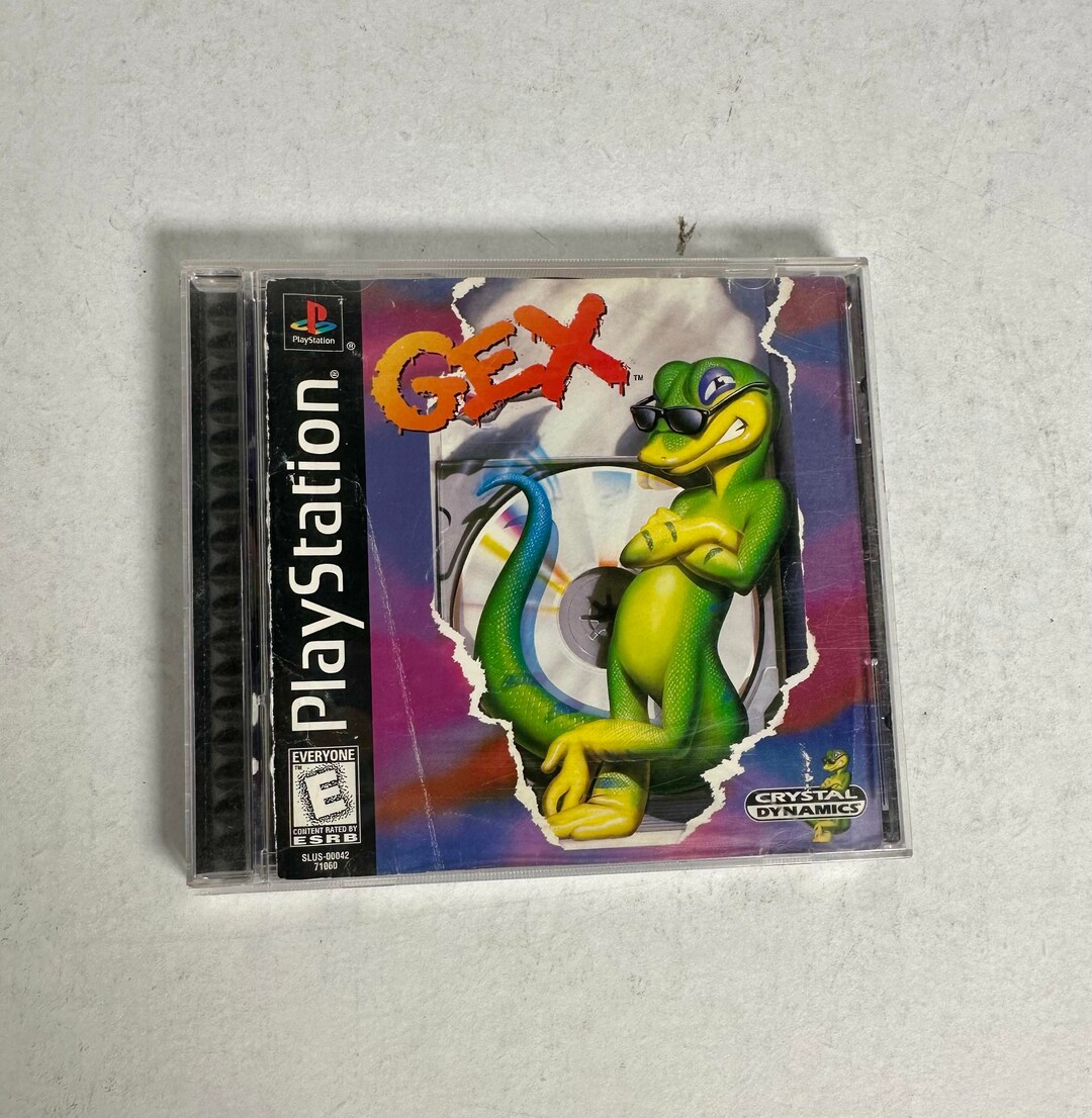 Gex: Enter the Gecko Sony Playstation 1 PS1 Console Game - Etsy