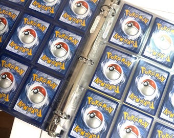 Folder of Pokemon with Foils Myster Binder