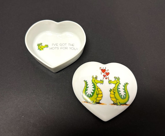 My Little Dragon Love Trinket Box Vintage Vagabond Creations Papel Japan View 4