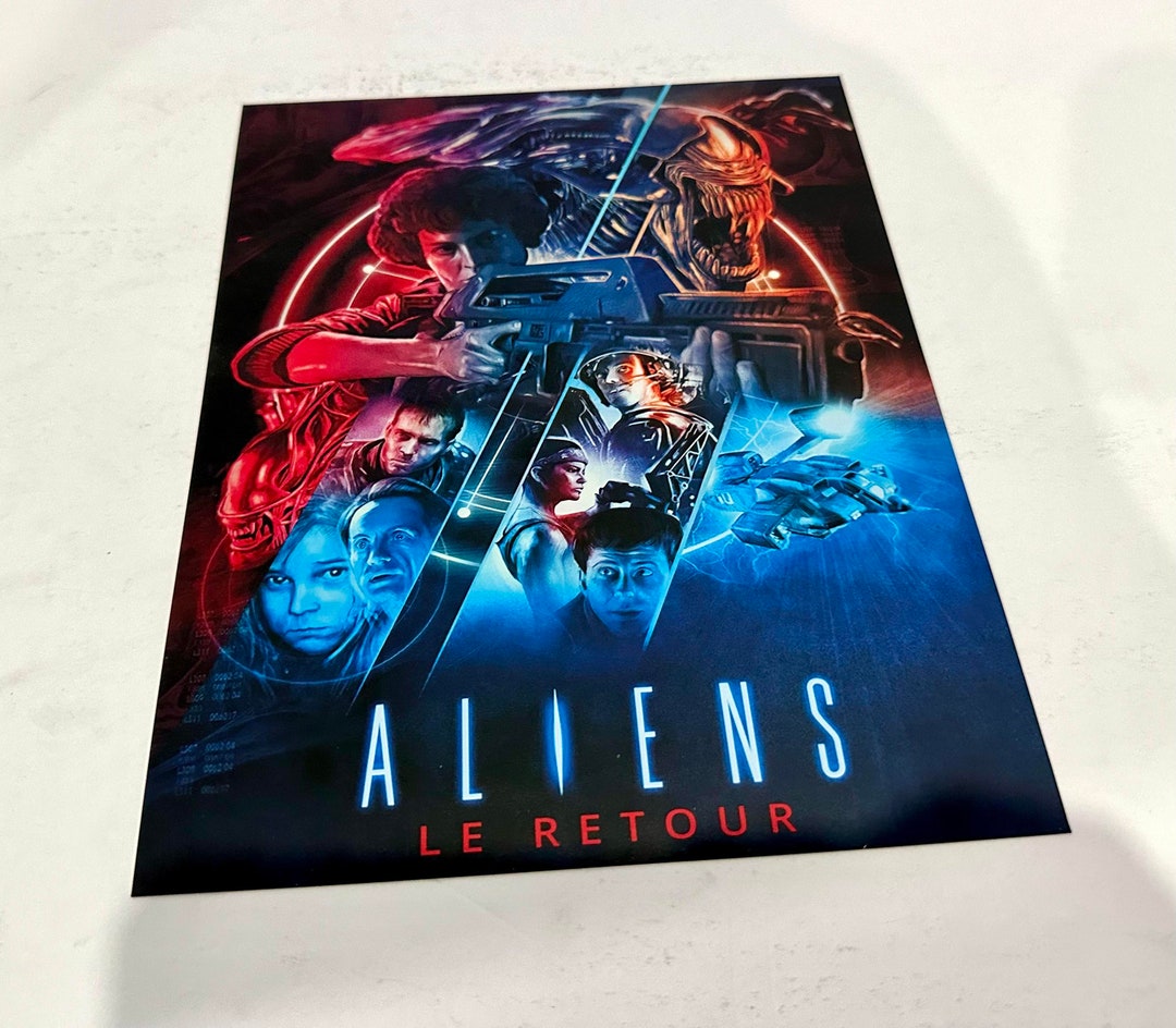 ALIENS 1986 Poster Print Sigourney Weaver Michael Biehn Small 8 by 10 ...