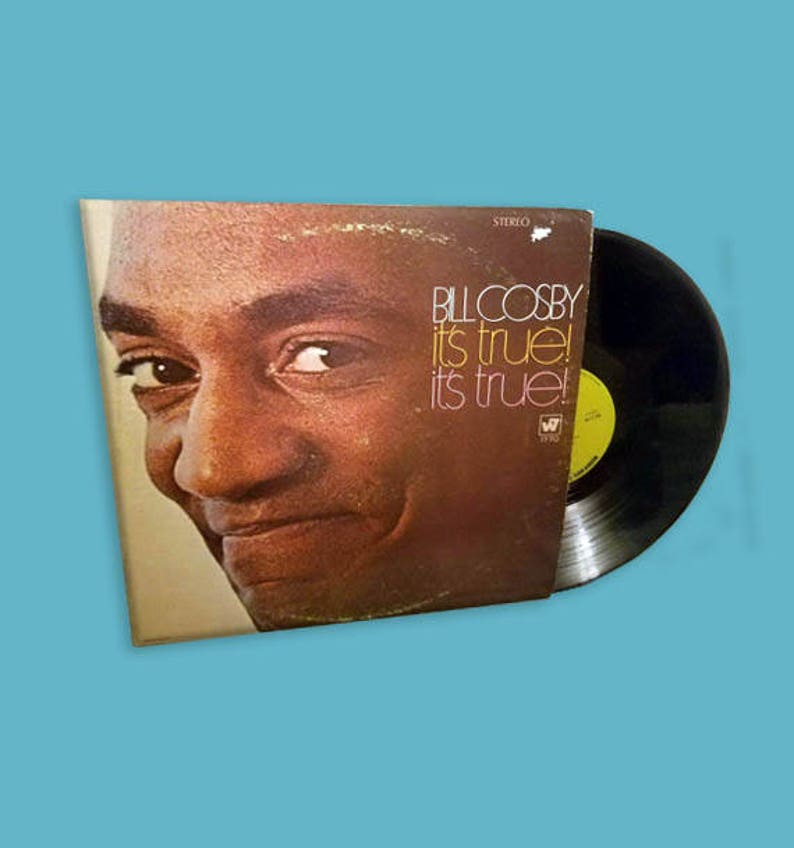 Bill Cosby It�s True It�s True Vinyl Record Etsy
