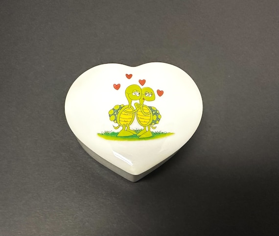 My Little Turtle Love Trinket Box Vintage Vagabond Creations Papel Japan