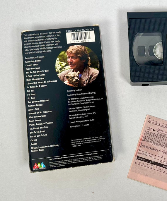 John Denver the Wildlife Concert 1990s 90s Retro Vintage