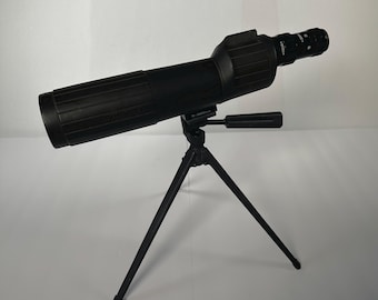 Vintage Bushnell Sentry II 18-36 x 50mm Black Spotting Scope with Tripod Japan