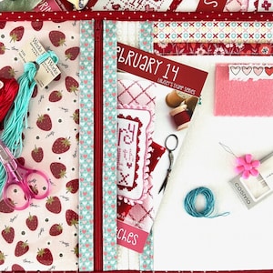 The Floss Flat + Needlework Case PDF Pattern