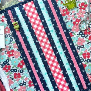 The Stitcher’s Six, A 6 Pocket Needlework Case PDF Sewing Pattern, Make & Sell!