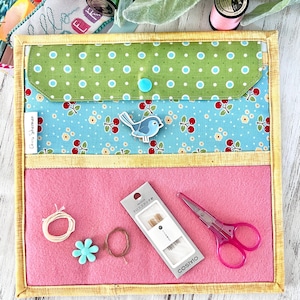 Patron de couture PDF pour accessoire de couture The Floss Fellow. Fabriquez et vendez !