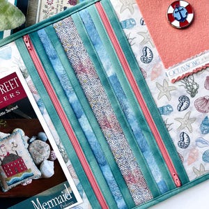 The Stitcher’s Six, A 6 Pocket Needlework Case PDF Sewing Pattern, Make & Sell!