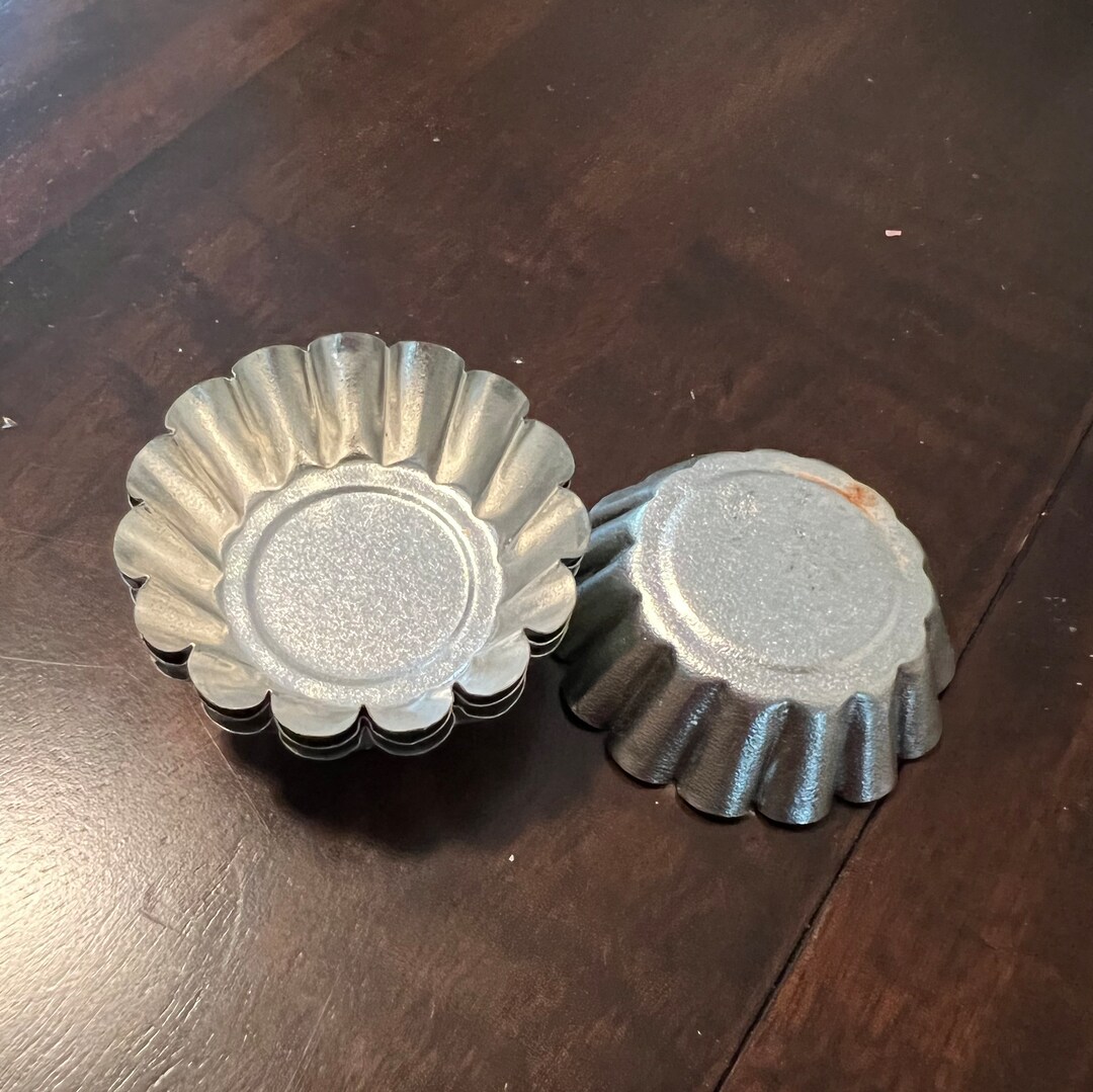 Candle Molds, Set of 6 floating Candle, Wax Tart Molds, Tartlet Pan Etsy