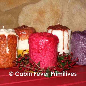 Best Seller! Medium Grubby Pillar Candles