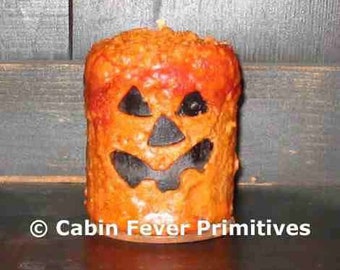 Pumpkin / Jack-o-Lantern Candle