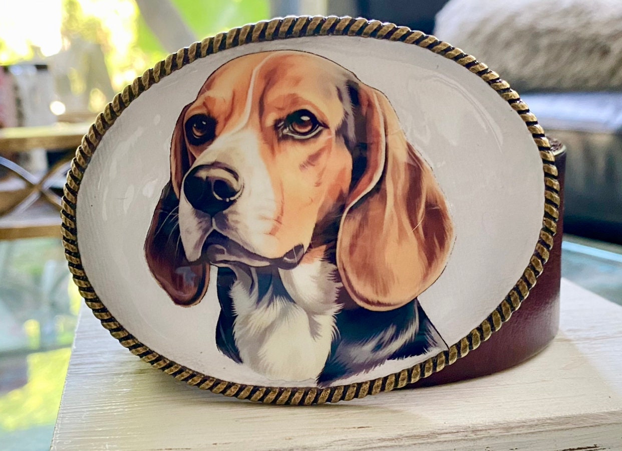 Beagle belt buckle deals