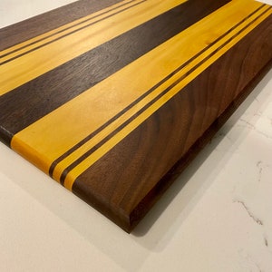 Hardwood Cutting Board, Walnut Cutting Board, Kitchen Decor, Kitchen Prep, Serving Board, Wood Cutting Board, House Warming, Fathers Day